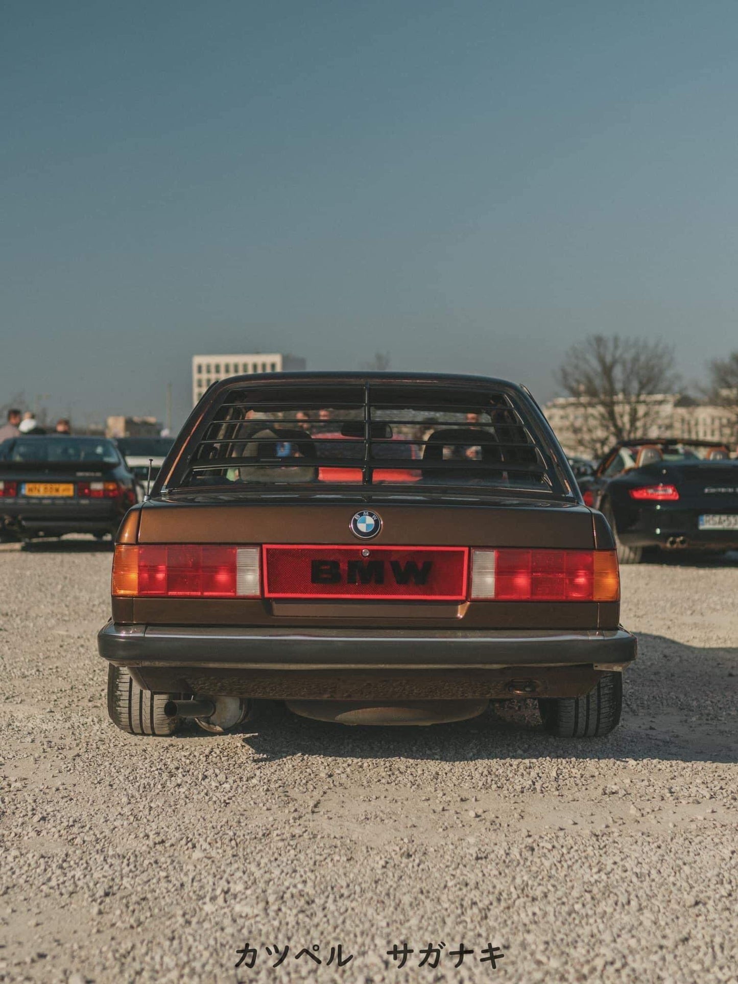 Rear Window Louver BMW E30 ABS plastic