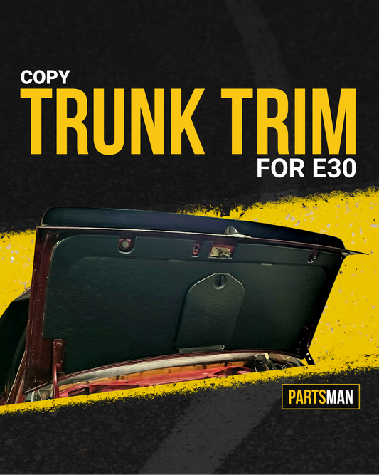 Trunk Trim BMW e30