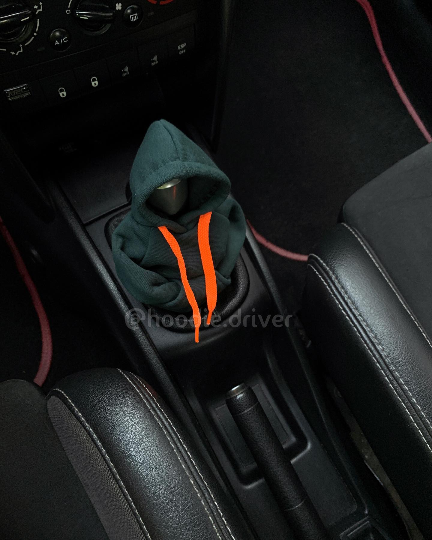 Hoodie “Forest Green 🌳” for Gear Shift Knob
