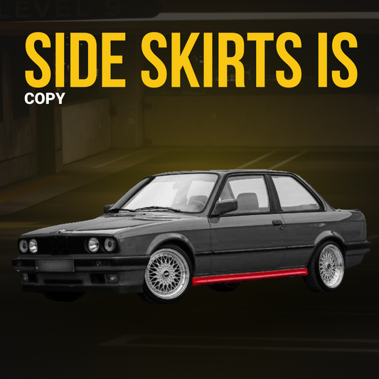 Side skirts IS for e30