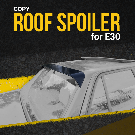 Roof spoiler for e30