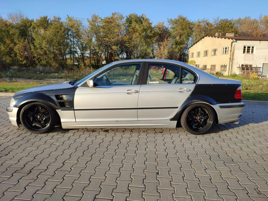 Wide Body Kit for BMW E46 Sedan (Felony Form style)