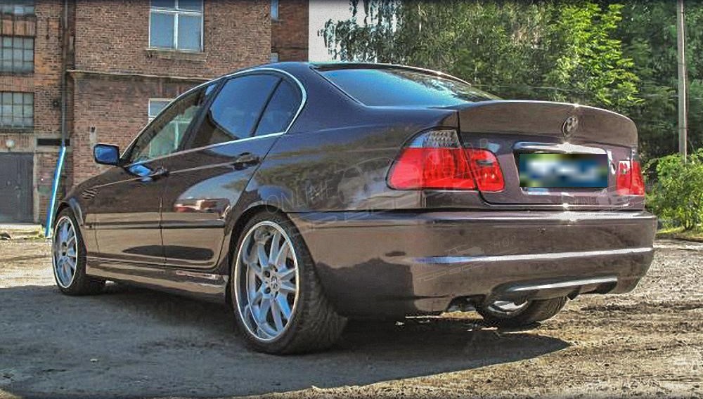 Ducktail spoiler CSL for BMW E46 Sedan