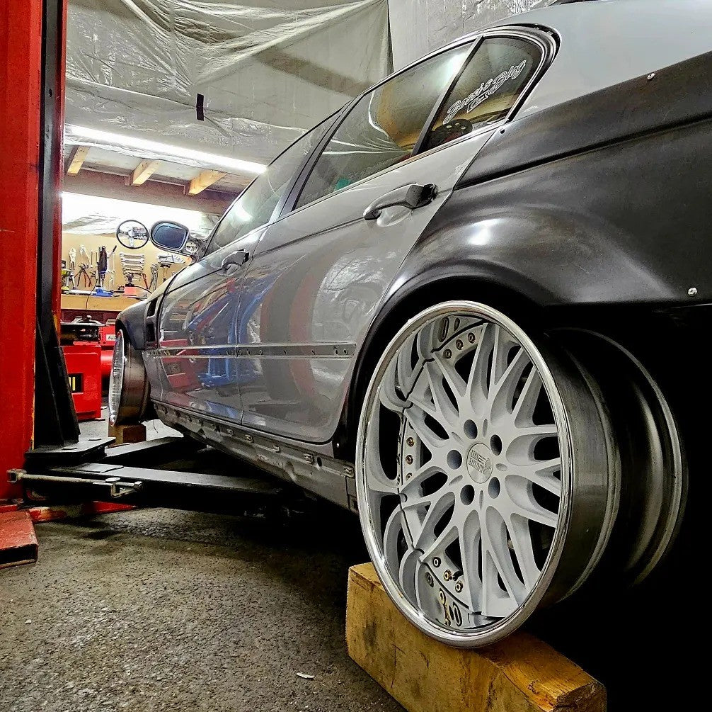 Wide Body Kit for BMW E46 Sedan (Felony Form style)