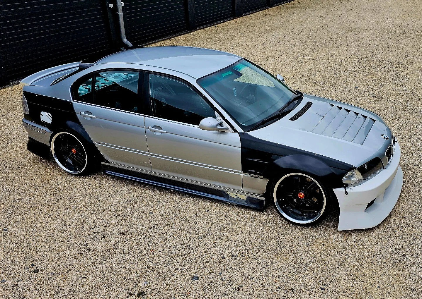 Wide Body Kit for BMW E46 Sedan (Felony Form style)