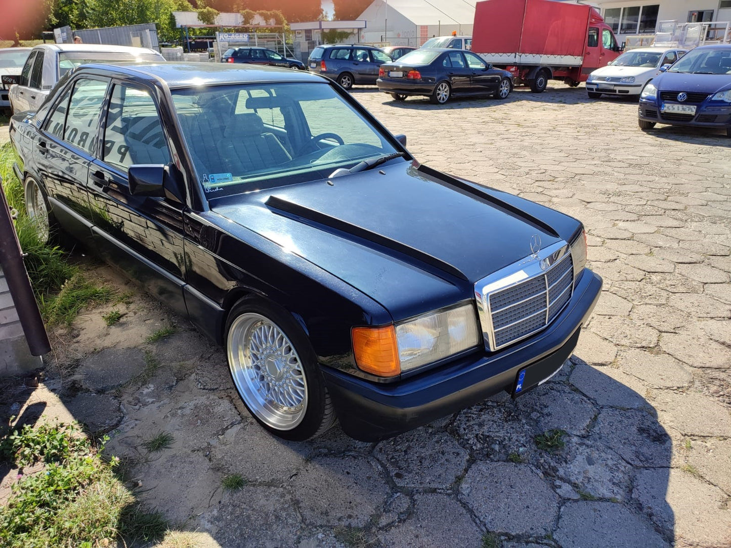 Windsplit set for Mercedes-Benz 190 W210