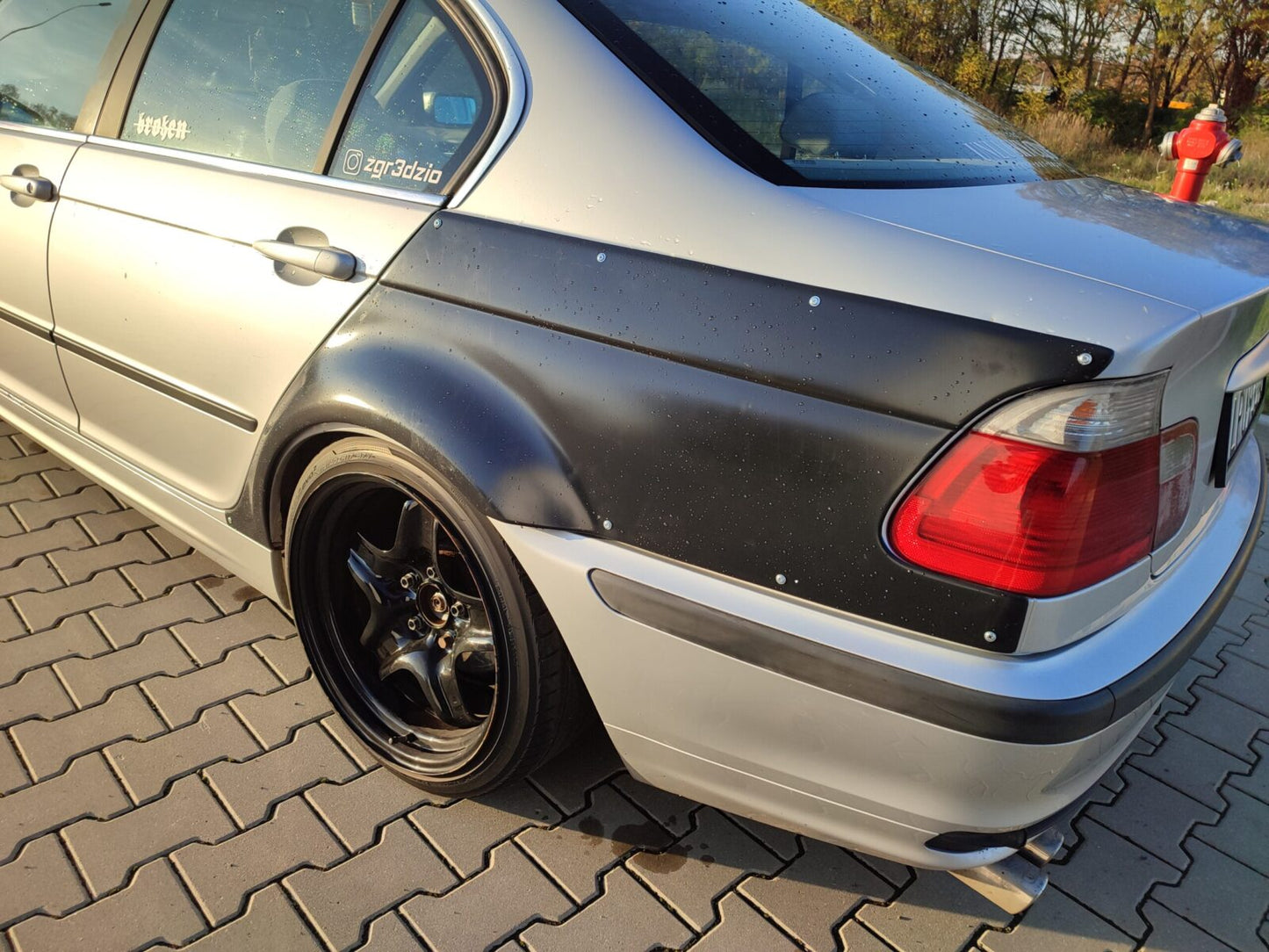 Wide Body Kit for BMW E46 Sedan (Felony Form style)