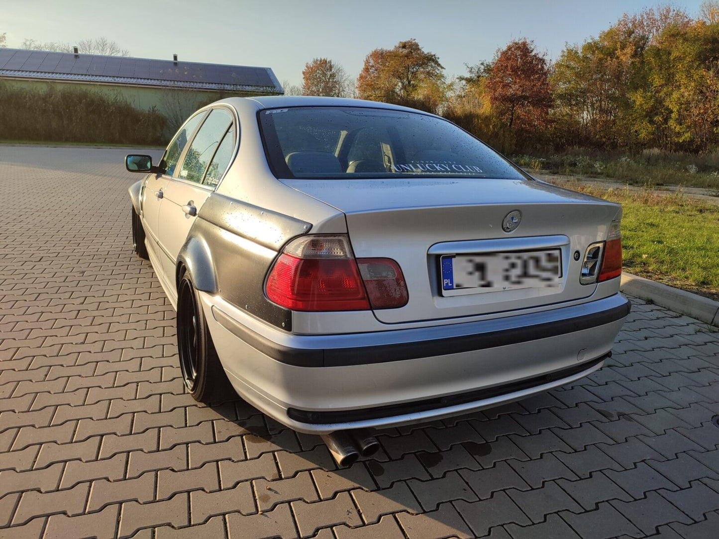Wide Body Kit for BMW E46 Sedan (Felony Form style)