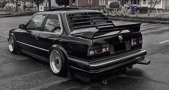 Жалюзі заднього скла BMW E30 ABS пластик