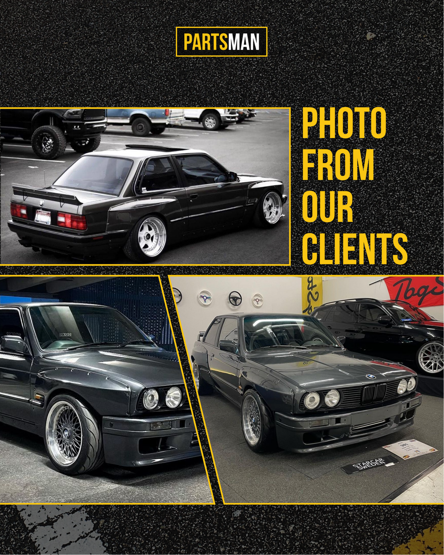 Широкий обвіс (Pandem) для BMW e30
