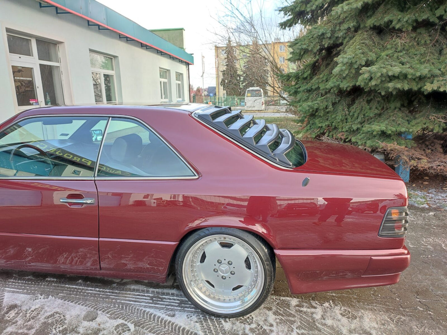 Rear Window Louvers Mercedes-Benz C124