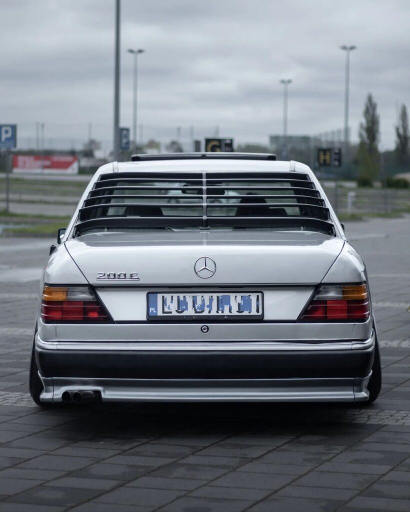 Rear Window Louvers for Mercedes-Benz 190 W201