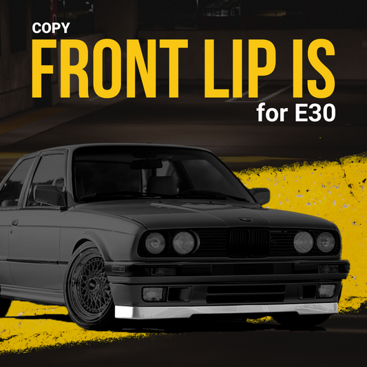Передня губа BMW e30