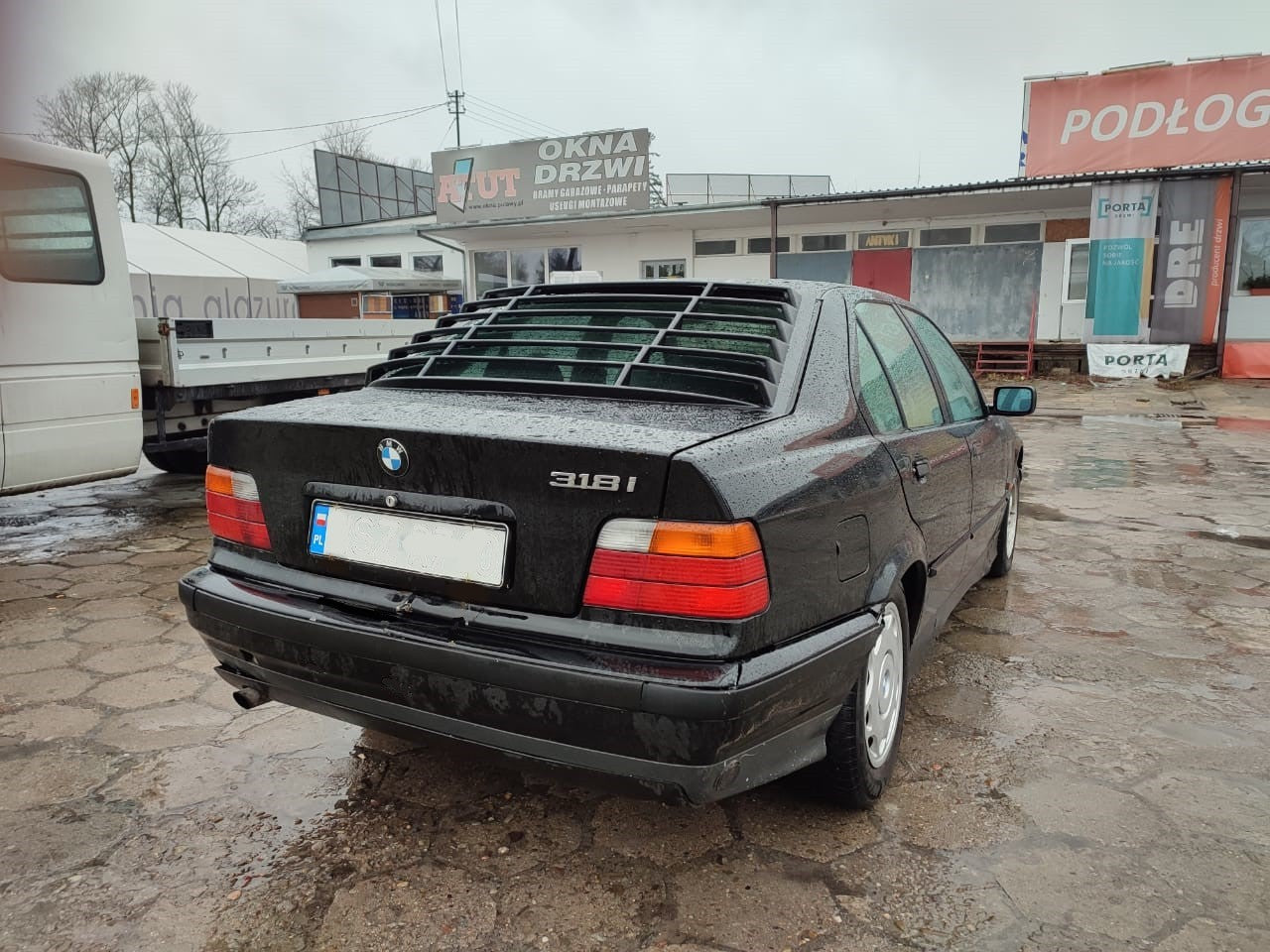 Louver grille for BMW e36