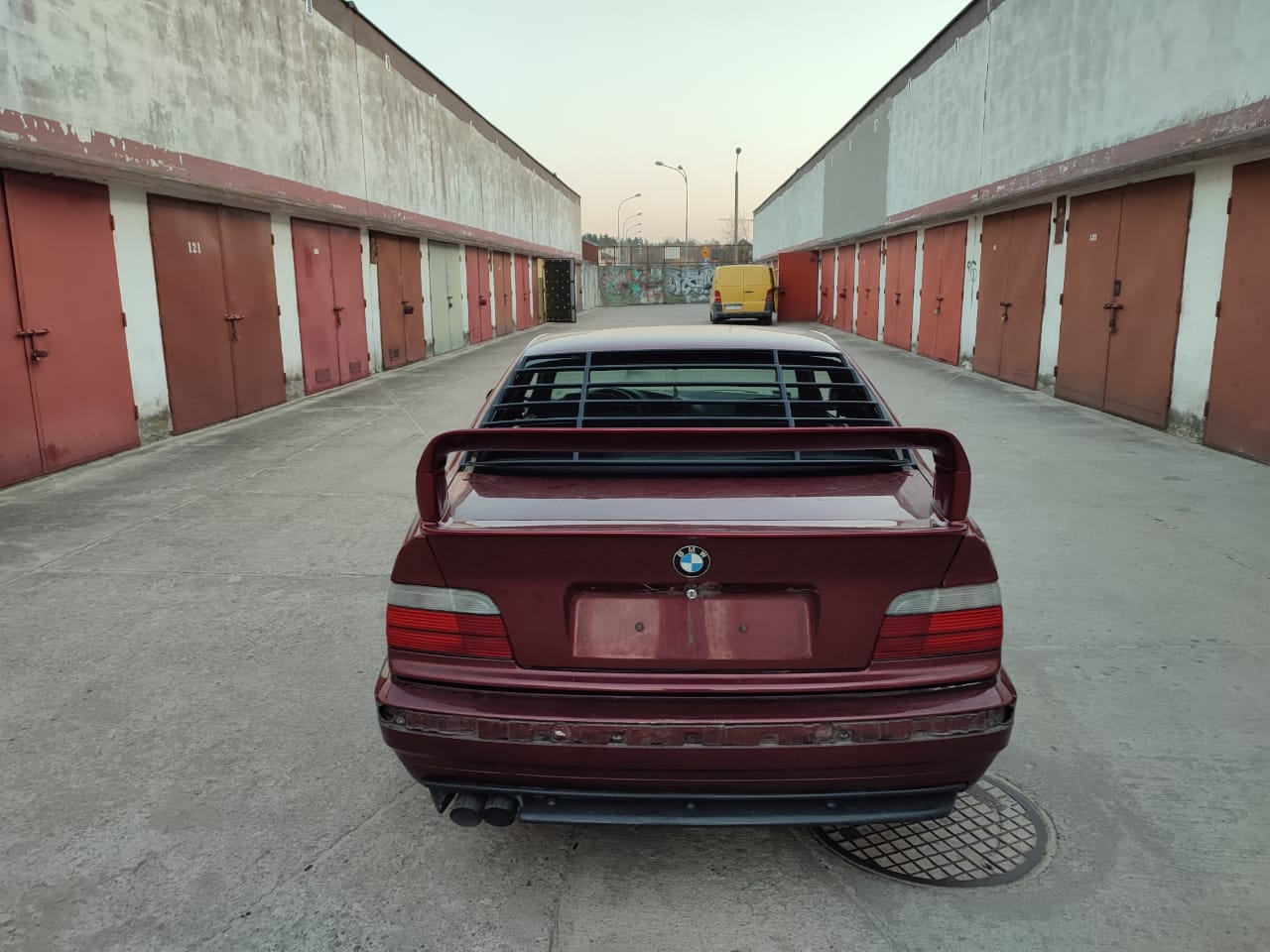 Louver grille for BMW e36