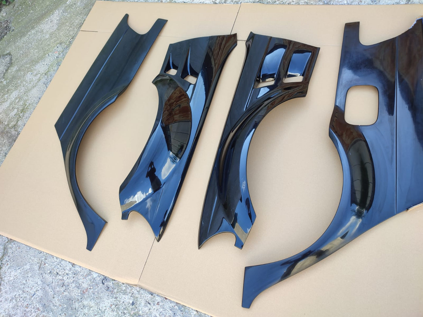 Wide Body Kit for BMW E46 Sedan (Felony Form style)