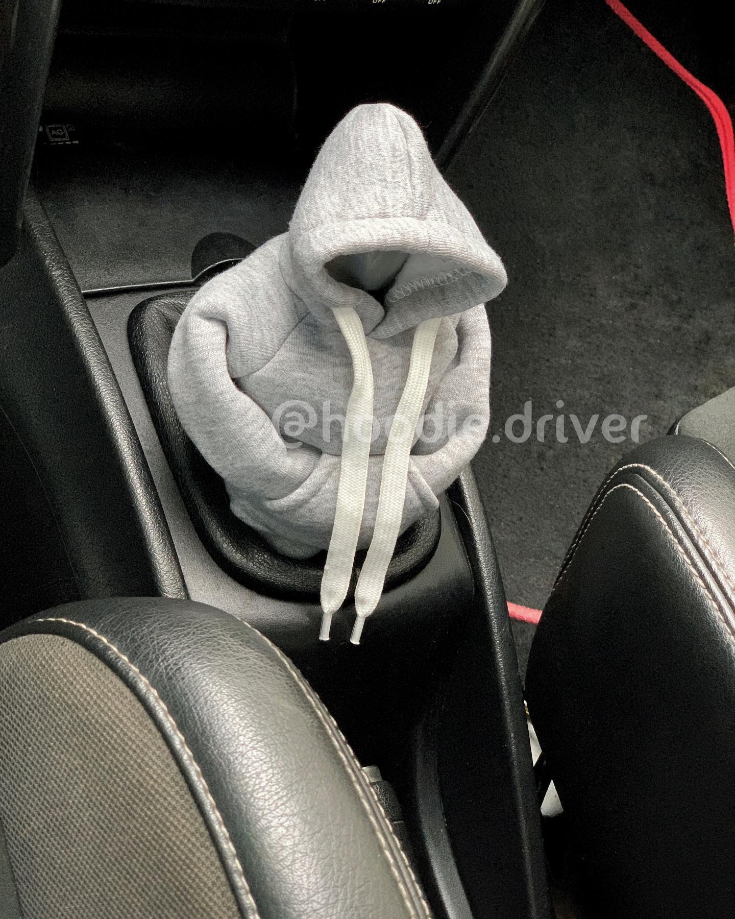 Hoodie “Grey 🔘” for Gear Shift Knob