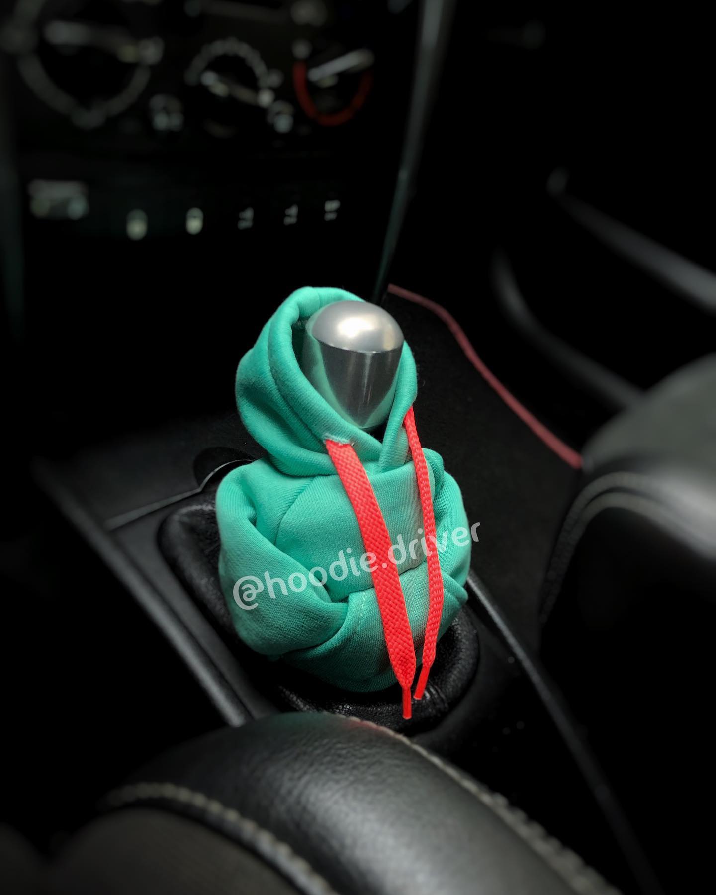 Hoodie "Cyan 🍬" for Gear Shift Knob