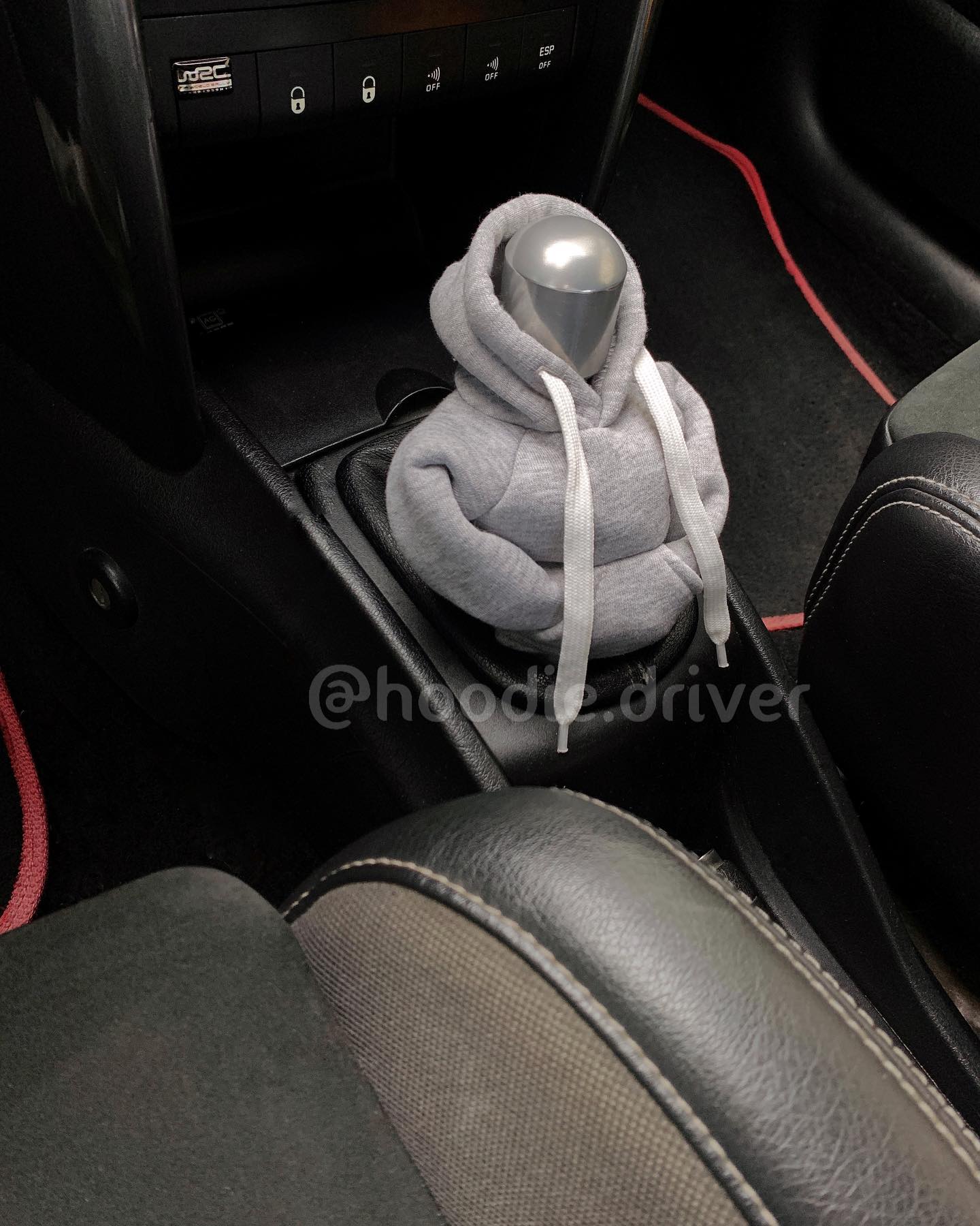 Hoodie “Grey 🔘” for Gear Shift Knob