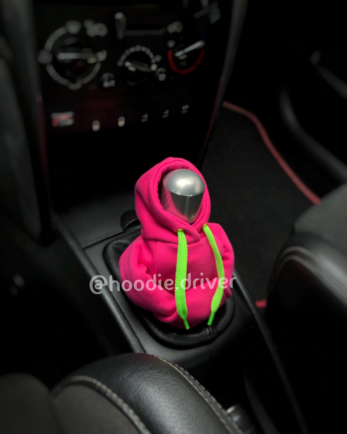 Hoodie "Neon Pink🦩" for Gear Shift Knob