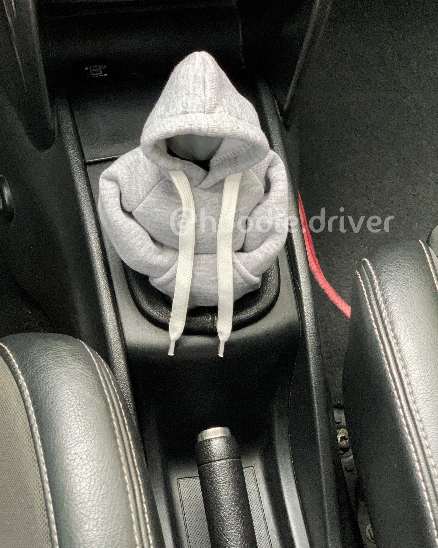 Hoodie “Grey 🔘” for Gear Shift Knob