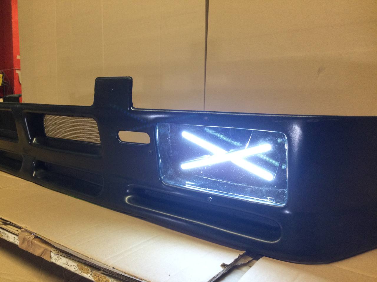 Cow Catcher FRONT LIP USA style for BMW E30