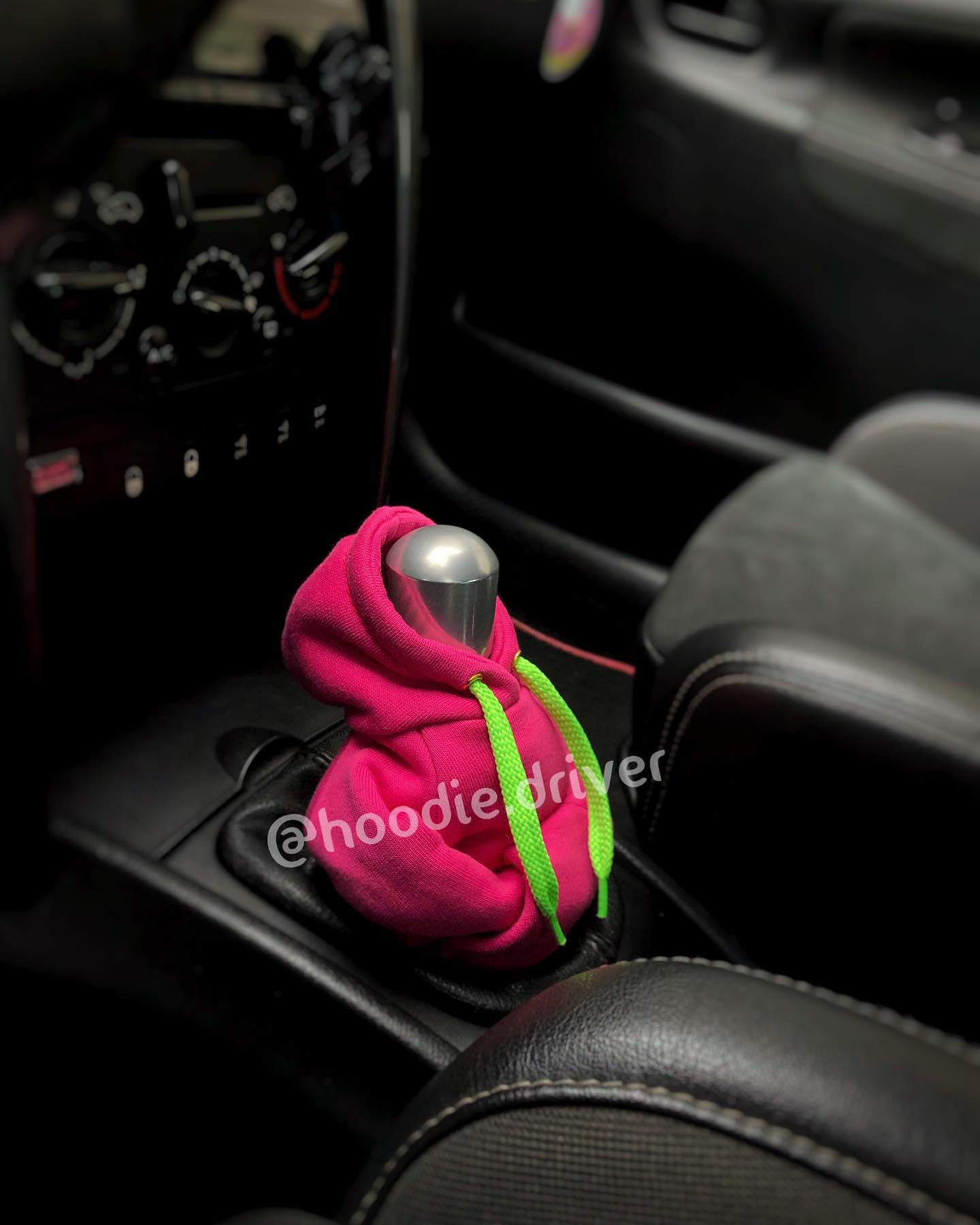 Hoodie "Neon Pink🦩" for Gear Shift Knob