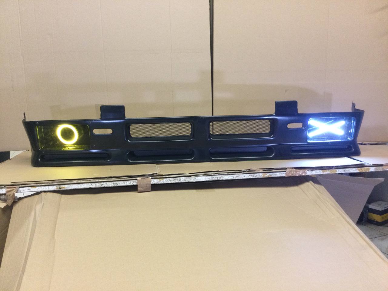 Cow Catcher FRONT LIP USA style for BMW E30