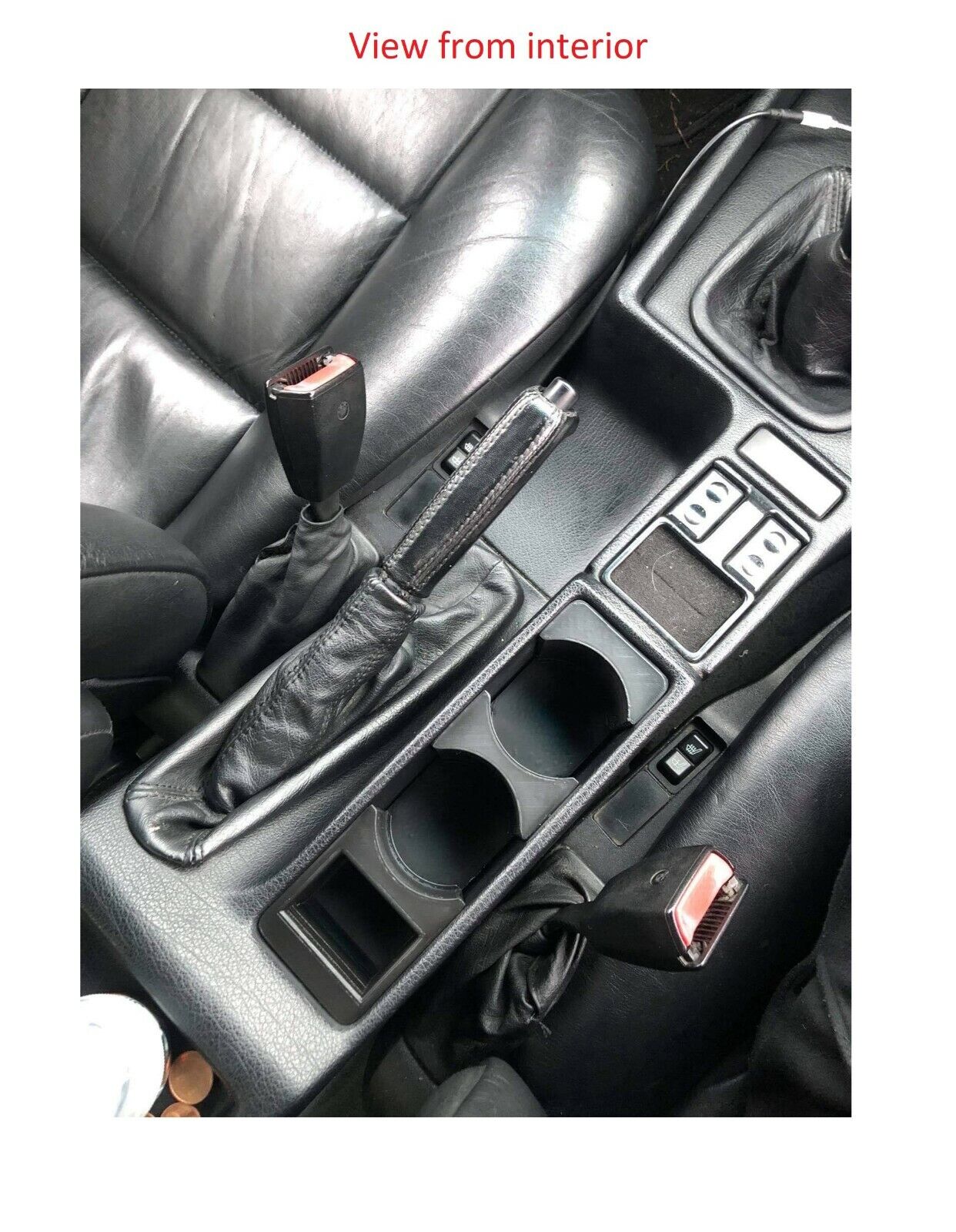 BMW e32 cupholder 7 series